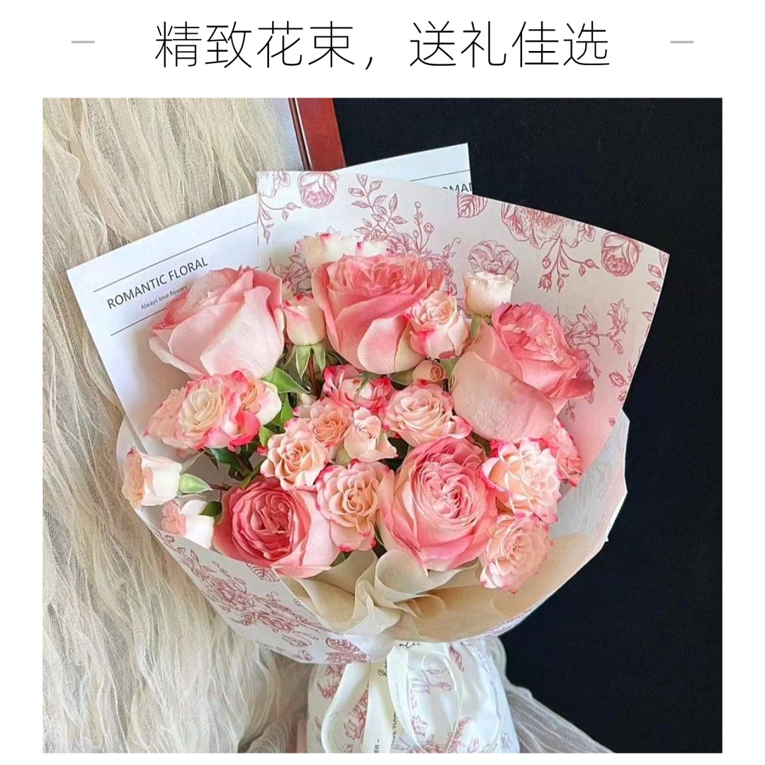 午后粉玫瑰喷色