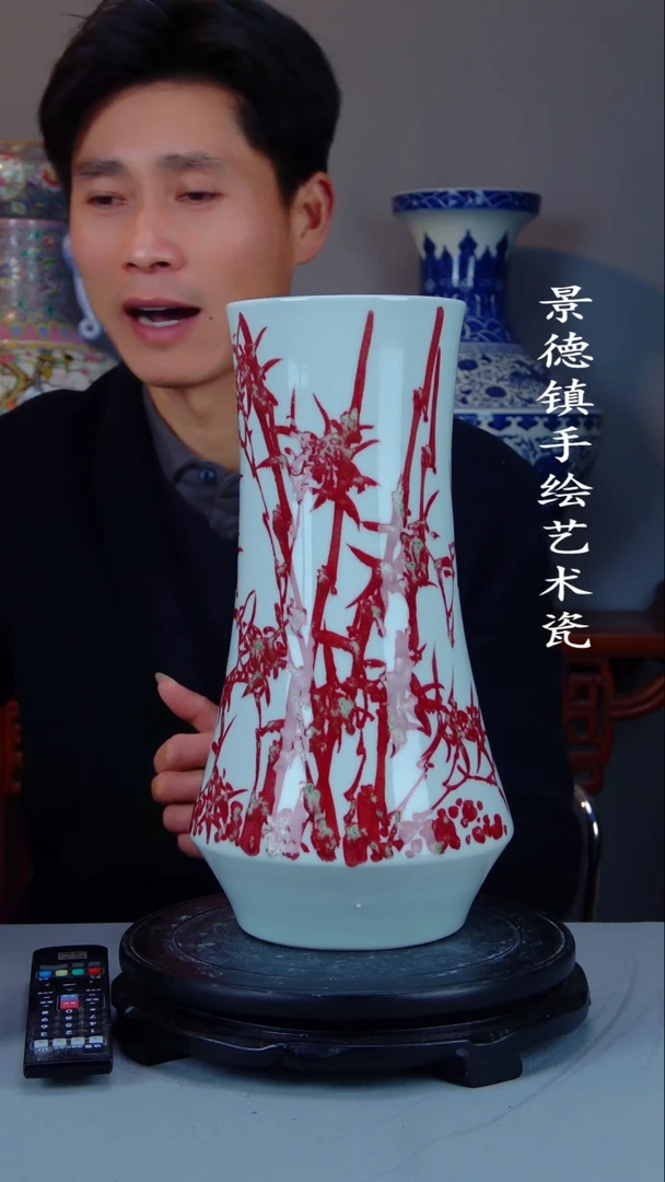 摆件景德镇手工手绘陶瓷31