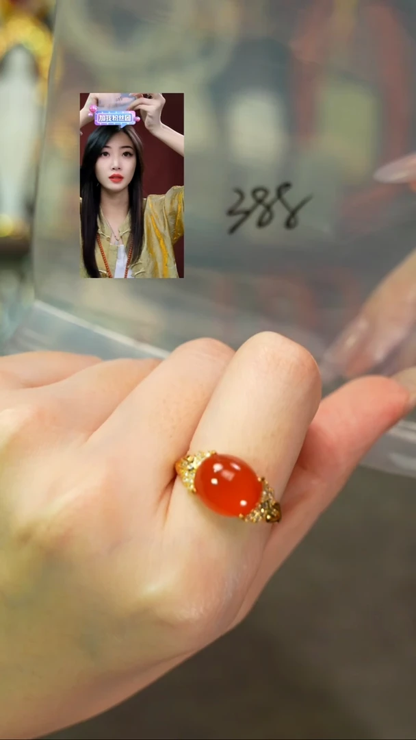 玛瑙/玉髓戒指未镶嵌种****啊遇见匠心品质回血