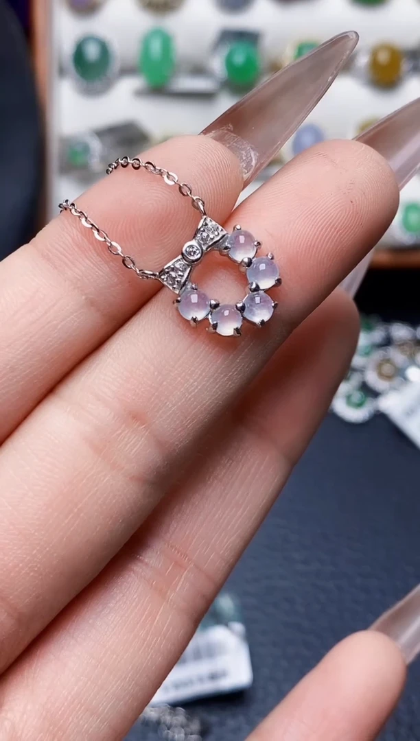 银S925镶嵌戒指翡翠3503