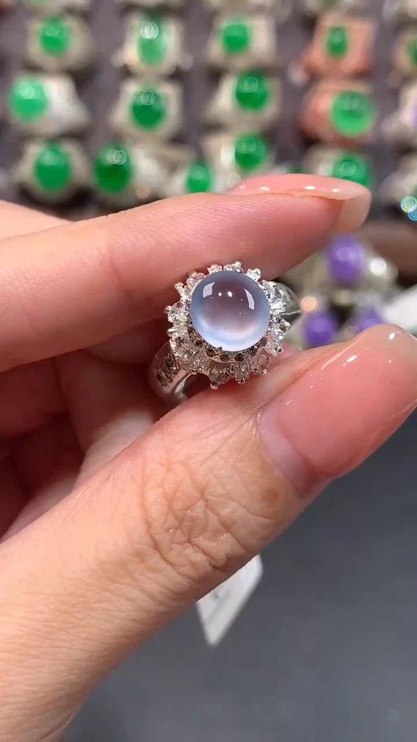 定制翡翠未镶嵌翡翠戒面