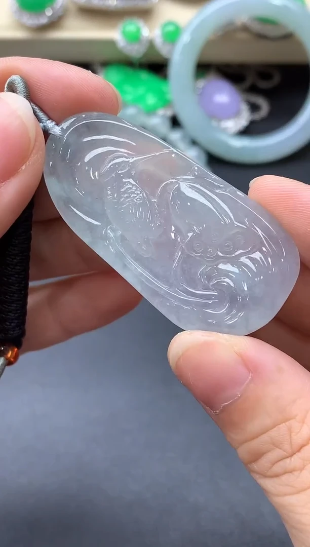 颈饰未镶嵌翡翠252-中国好珍宝