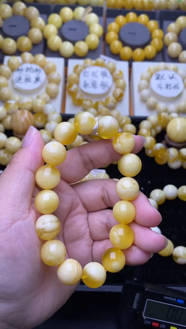 裸石琥珀未镶嵌大小姐珠宝严选68