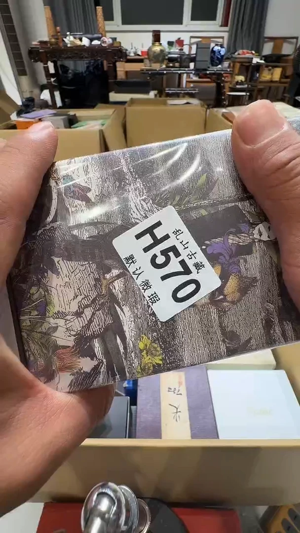 袁*龙乱山古美術瓷片H570