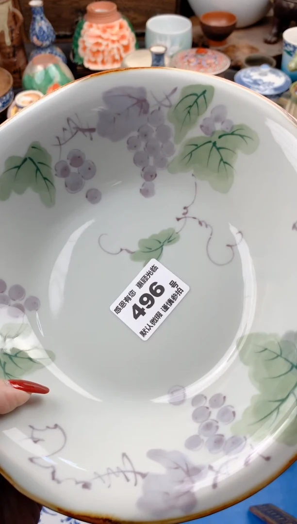 【闪购商品】瓷片496号九姑娘工艺品瓷器