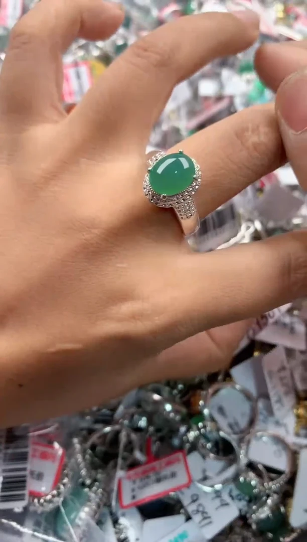 未镶嵌戒指翡翠777               9