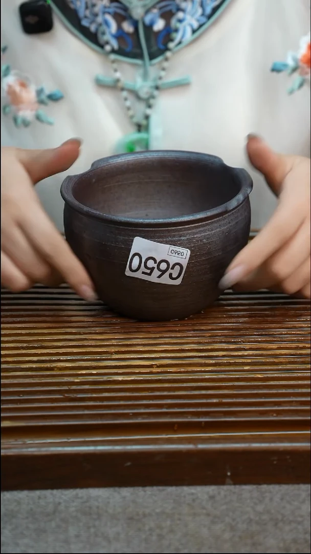 万古烧粗陶手工茶具