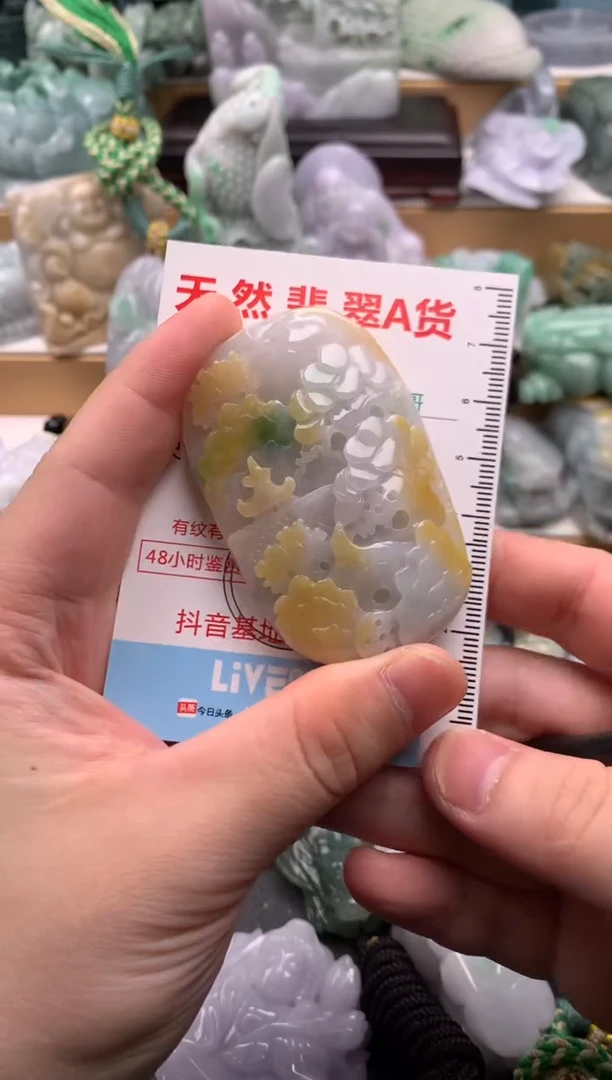 吊坠(不含链)未镶嵌翡翠1