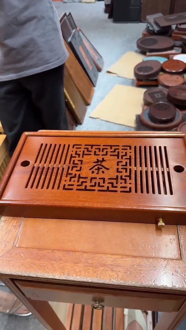 茶盘茶盘茶盘花梨木36*20