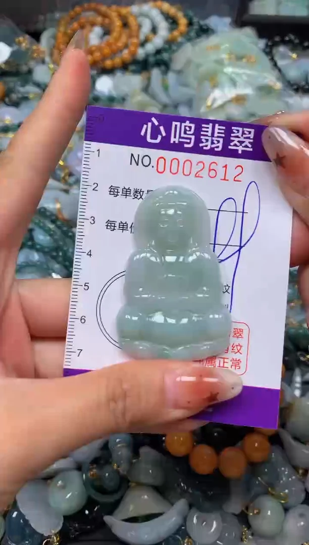 翡翠未镶嵌颈饰闪购002612