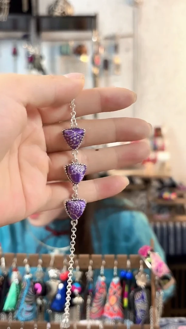 织绣迷***肉彩云南阁非遗老绣饰品182