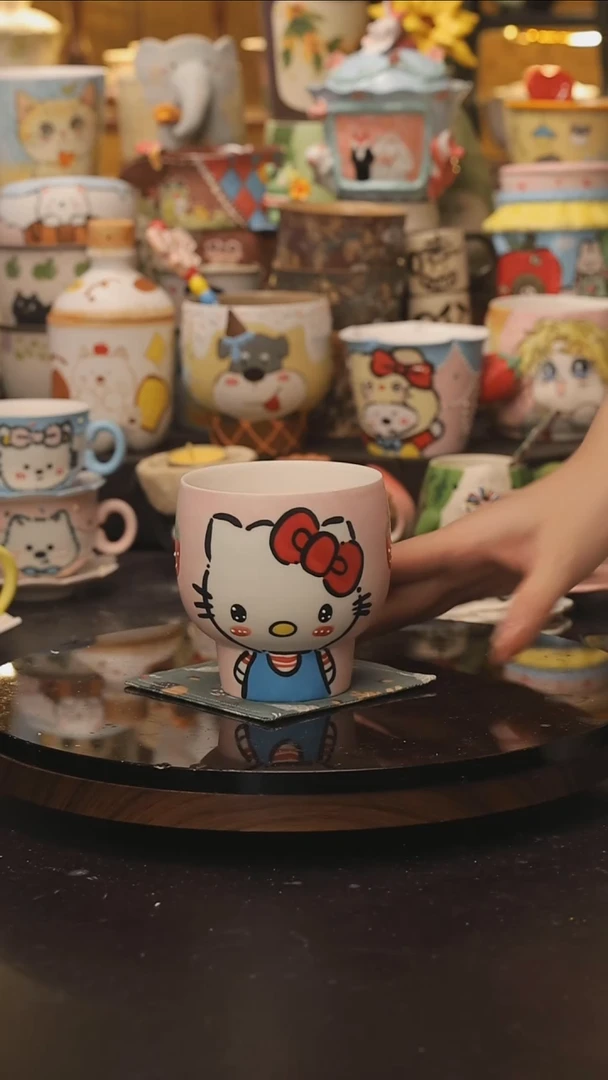 景德镇釉下彩绘设计师款式陶瓷