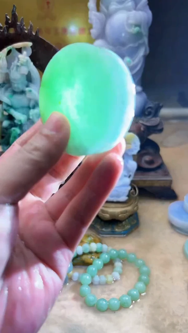 未镶嵌挂件翡翠A货张麦8669