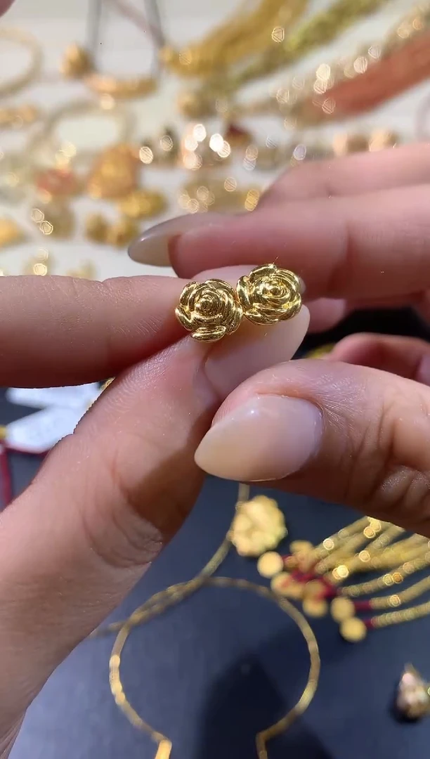 耳饰18K金W422|多样性发货一件448