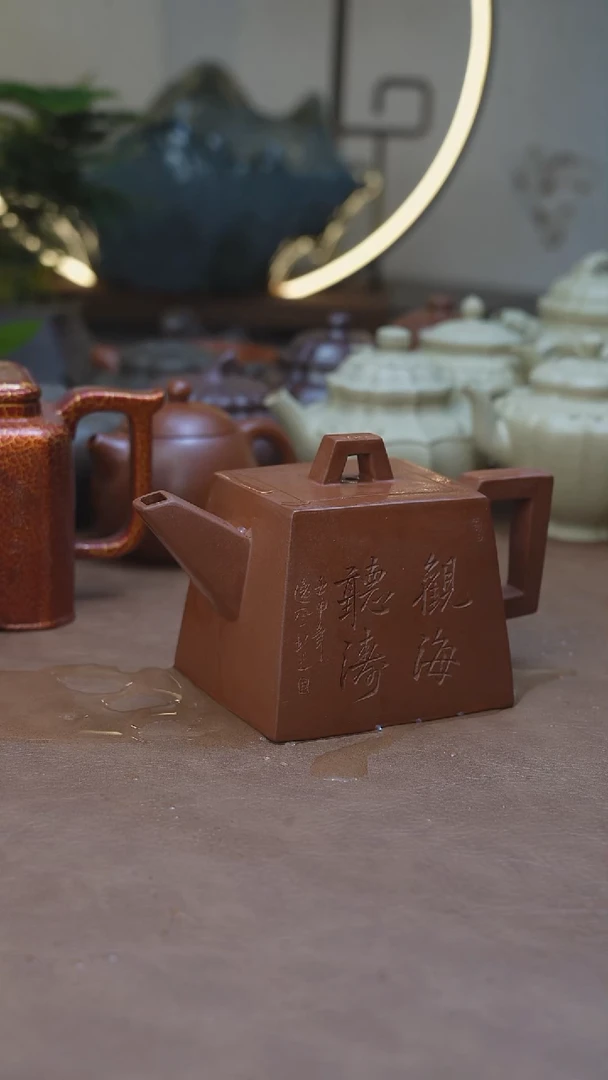 茶壶紫砂紫砂壶四方