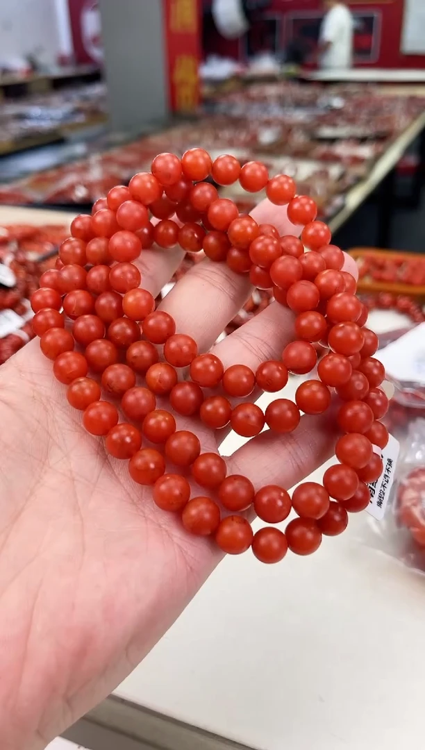 南红玛瑙保山多圈9+未镶嵌一个/条