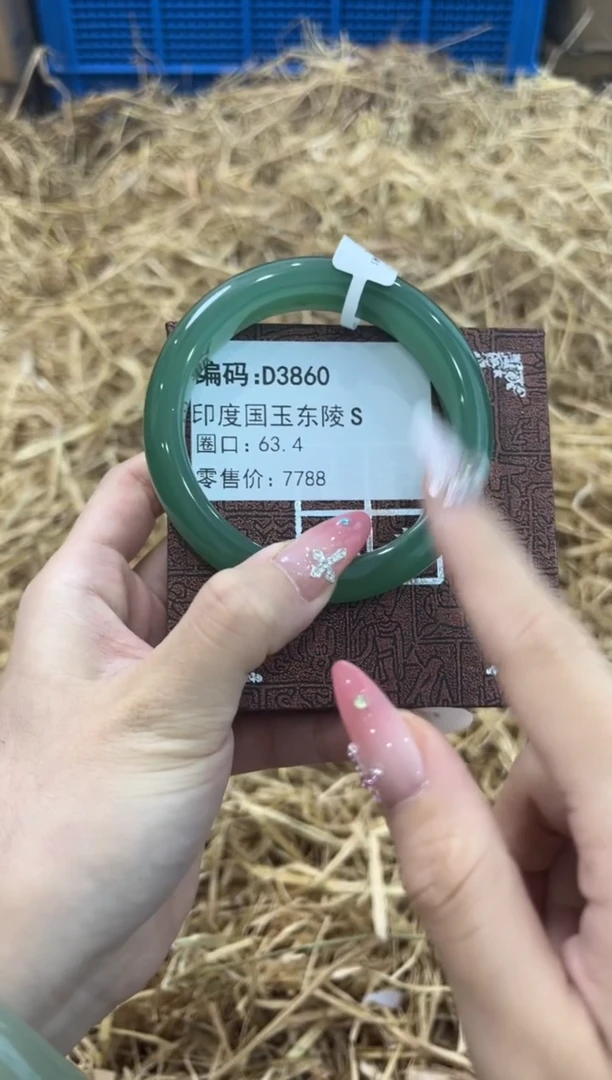 未镶嵌手镯石英质玉D3860