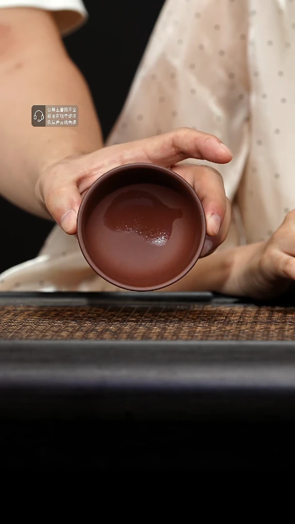 茶杯紫砂紫砂茶杯大口主人杯