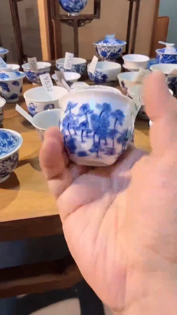 瓷片Y519家庭日用瓷器摆件