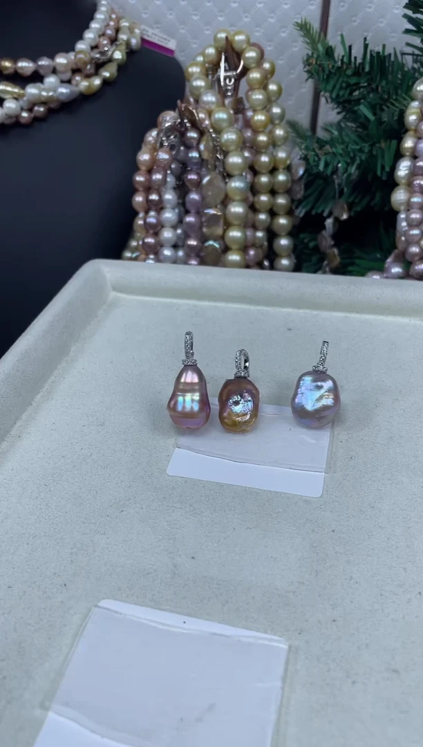 【闪购商品】淡水珍珠吊坠(不含链)未镶嵌（多样性发货发一）