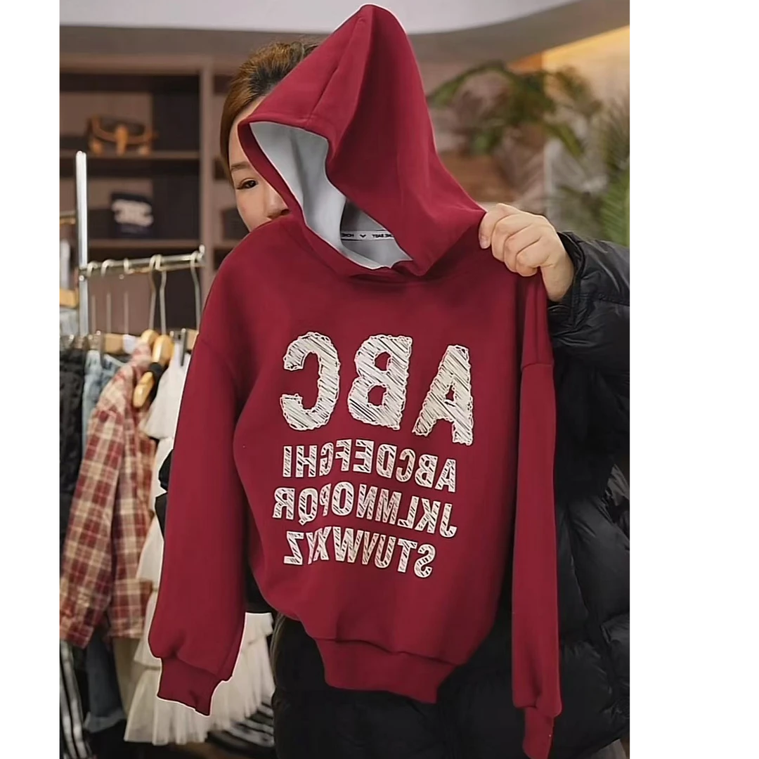 502139 韩版优选春款儿童休闲舒适百搭连帽卫衣