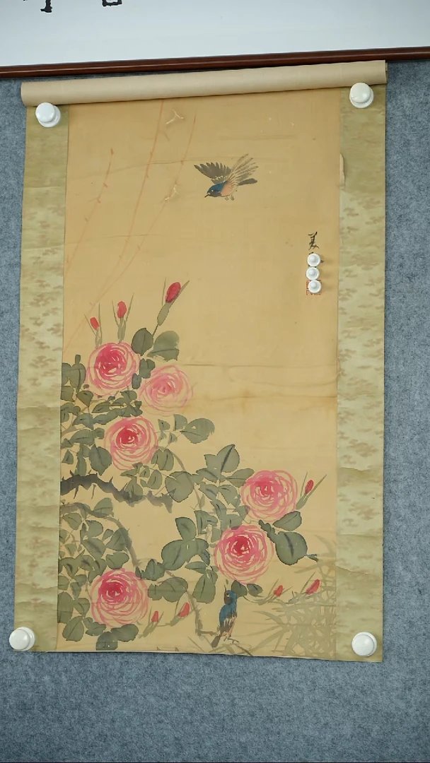 版画宋老师-花鸟画作