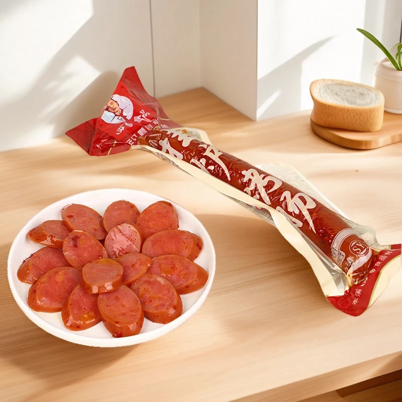 四勇挂炉烤肠150克即食火腿肠香脆肠肉类休闲零食泡面搭档夜宵