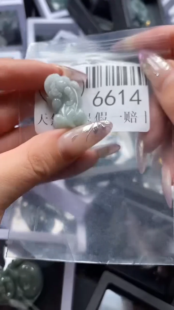 吊坠(不含链)未镶嵌翡翠6614
