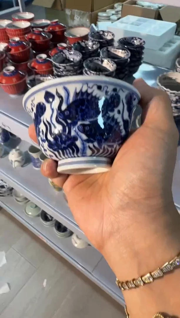 瓷片Y343家庭瓷器日用摆件