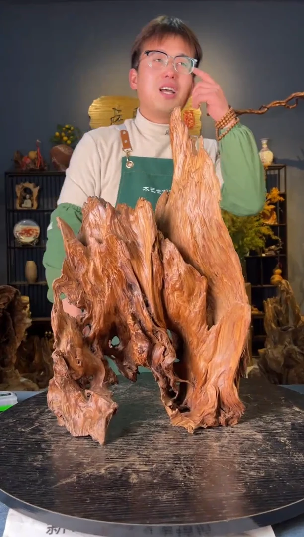 【闪购商品】木【卢师傅根艺作品(不包含人物摆件）】