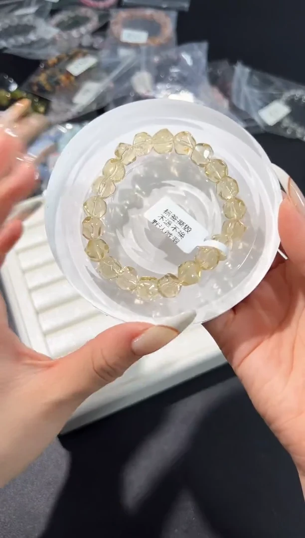 未镶嵌手链水晶14l多样性发其一【1条】默认微瑕