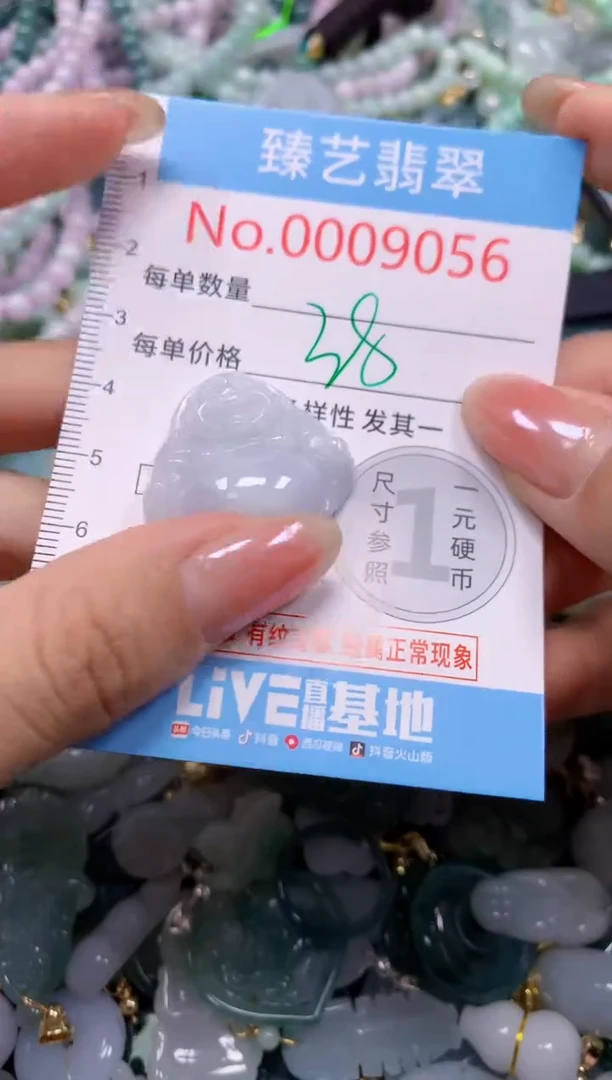 颈饰未镶嵌翡翠9056