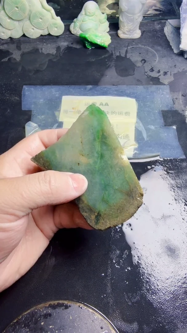 未镶嵌挂件翡翠天然翡翠107