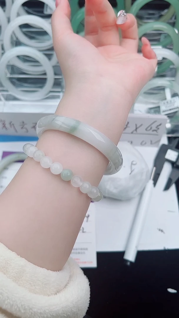 合金手镯石英质玉67-59/60
