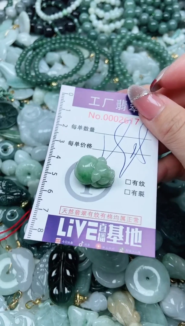【闪购商品】翡翠吊坠(不含链)未镶嵌翡翠