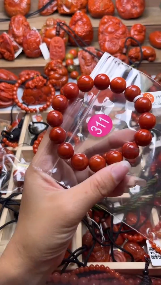 【闪购商品】南红玛瑙珠宝奇石未镶嵌311-13+