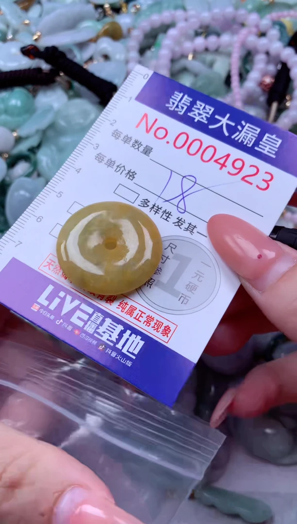 吊坠(不含链)未镶嵌翡翠4923