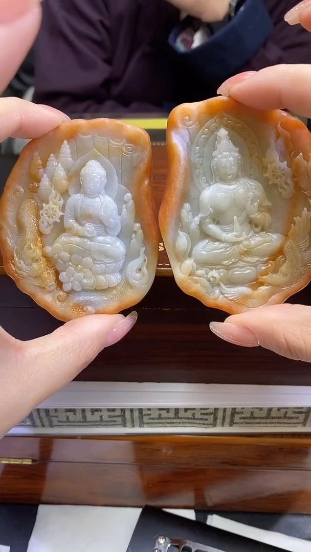 未镶嵌定制翡翠08/0103/W一对