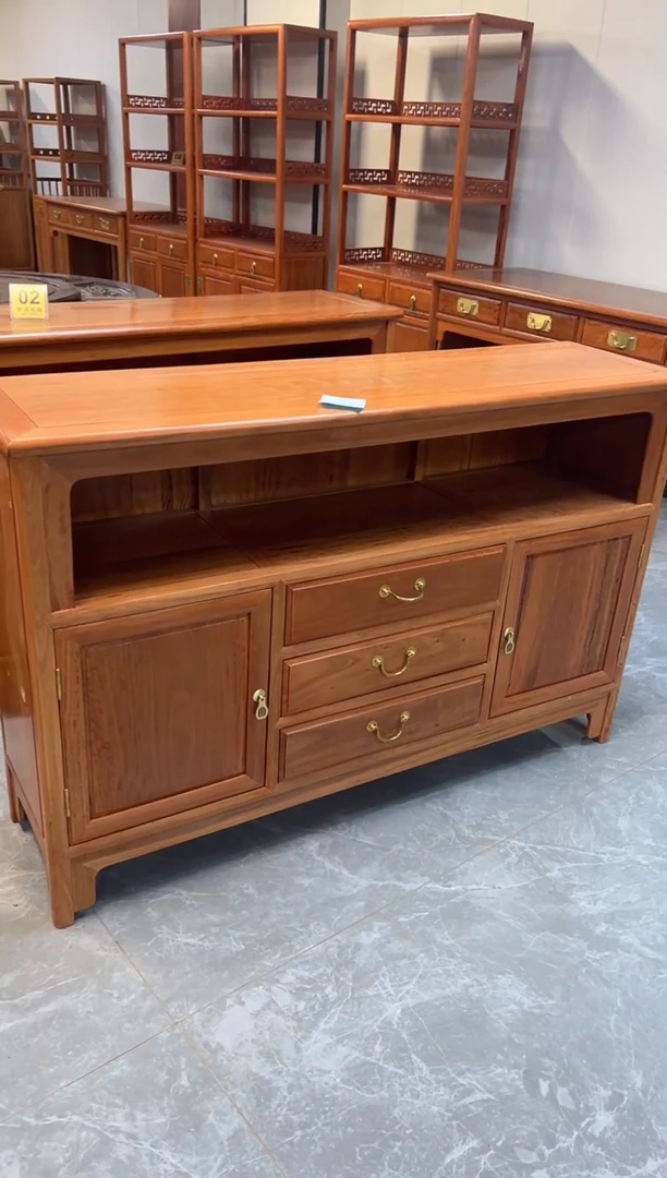 花梨木类家具138长餐边柜