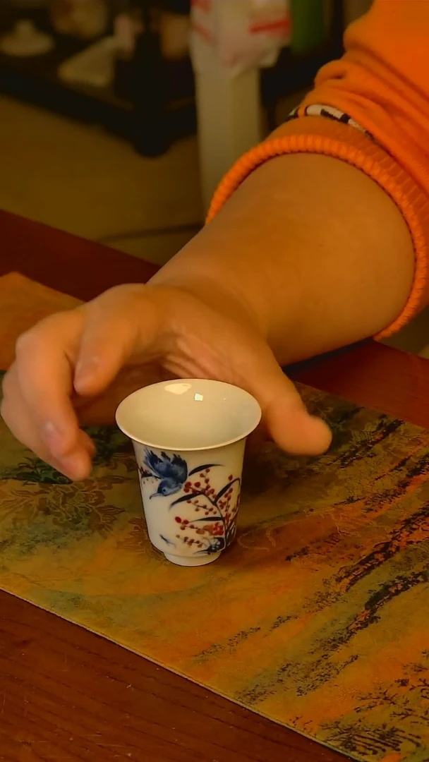 【闪购商品】杯手工手绘杯杯很美丽