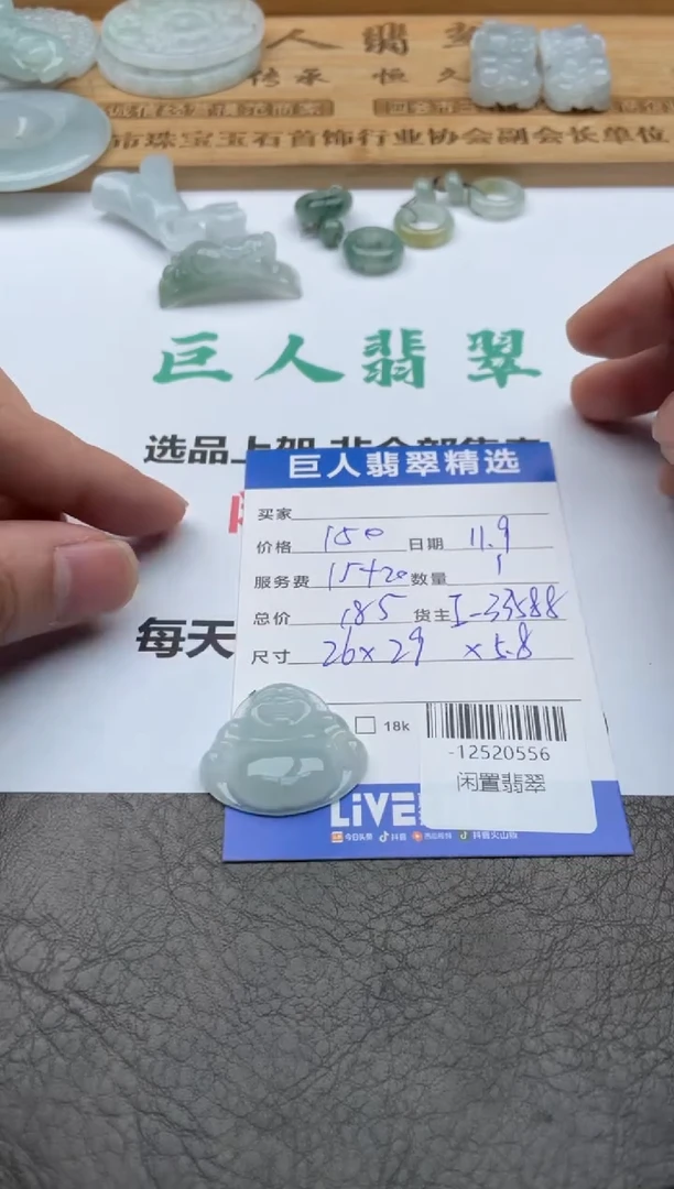 颈饰未镶嵌翡翠多人-12520556