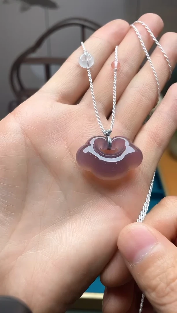 玛瑙/玉髓颈饰未镶嵌吊坠 多样性拍一发一