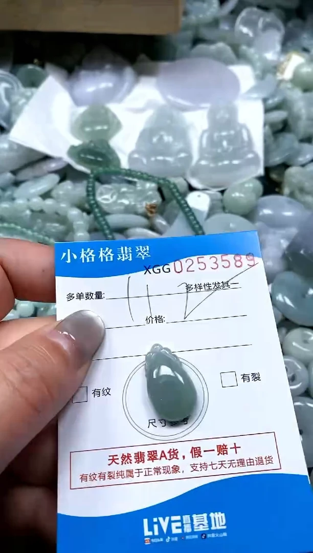 翡翠未镶嵌颈饰闪购商品0253589