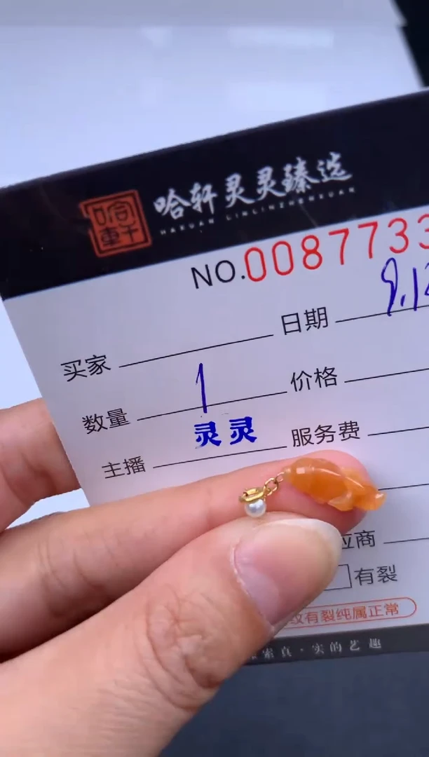吊坠(不含链)未镶嵌翡翠 哈轩  挂件1