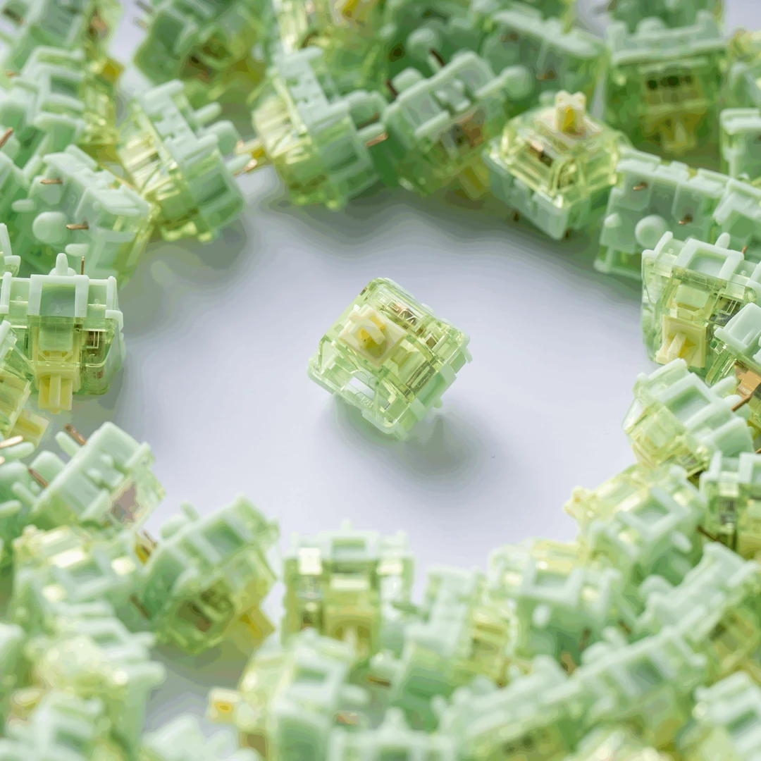 SOULCAT果冻jelly轴闷3.8mm键程顺滑HIFI声优线性客制化机械键盘