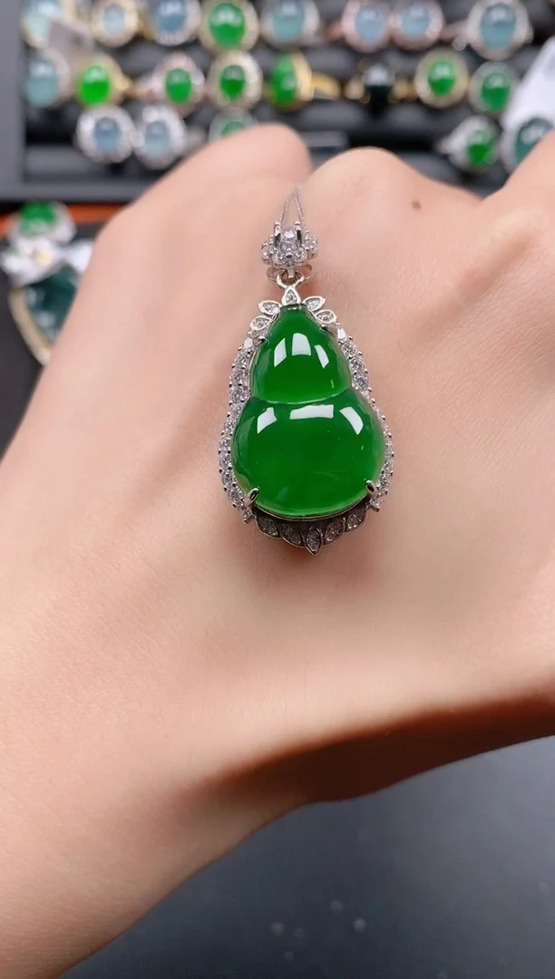 银S925镶嵌戒指翡翠11111