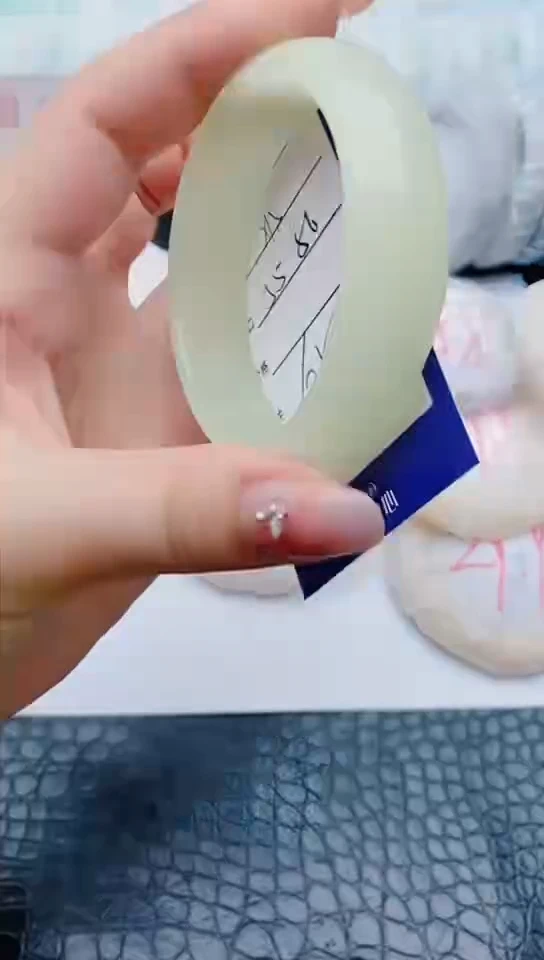 石英质玉手镯未镶嵌x15+55-56