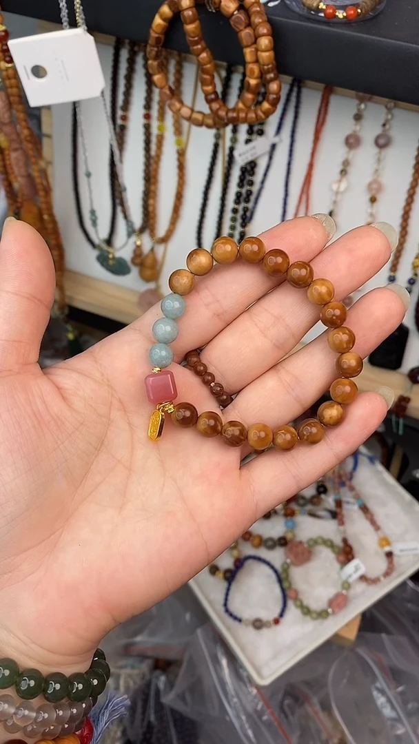 未镶嵌库克手串8mm库克翡翠盐源单圈