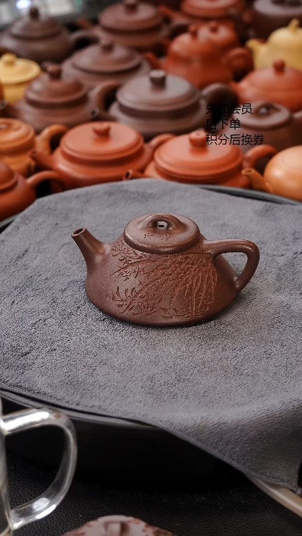 茶壶紫砂一***京微瑕文瓢1080，补差价