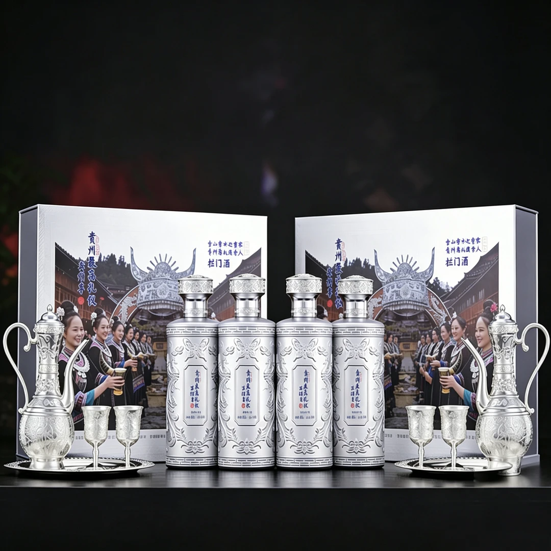 华师尊醉高礼仪酱香型白酒500ml*4瓶送礼佳品53%Vol500